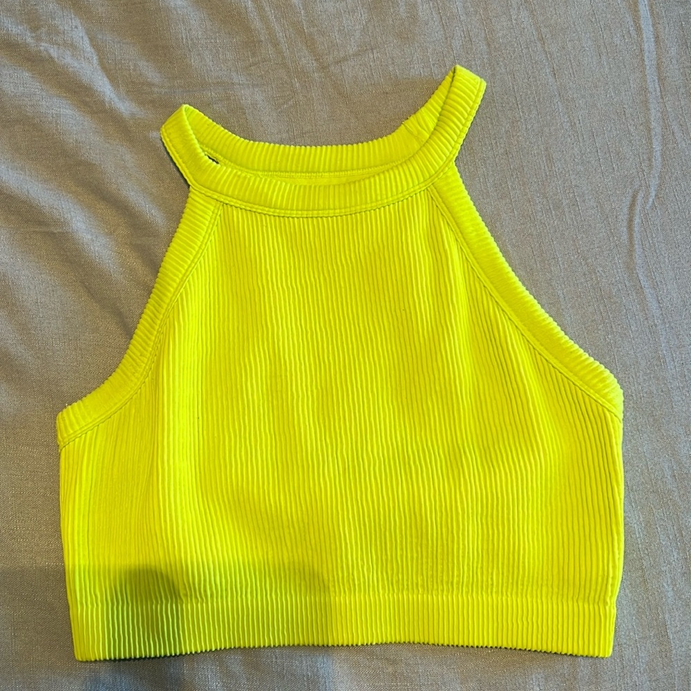 Aerie neon green tank top!